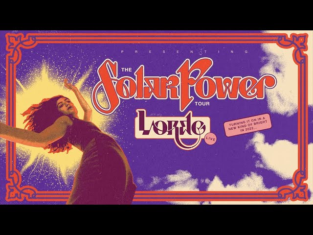 Lorde - The Solar Power Tour