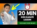 Karate Class At Home | 20 Min Story Lesson!