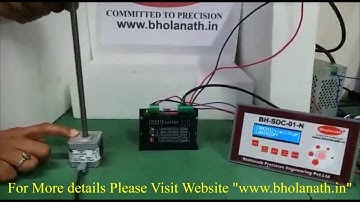 BHOLANATH LINEAR ACTUATOR STEPPER MOTOR Model No:-BH42SH38-1684LA(TR8X8)-HINDI VERSION