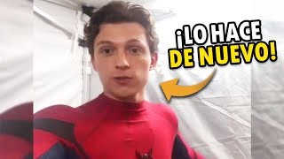 ¡BOMBA! Tom Holland lo hace de nuevo, revela al nuevo villano de SpiderMan