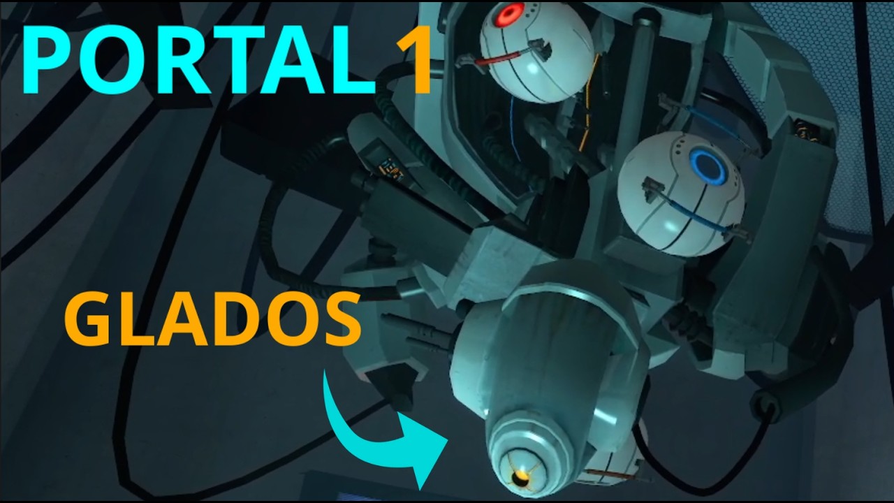 First Glados Defeating Glados - Portal 1 Finale Part 2/2 - YouTube