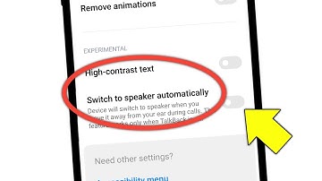 Switch To Speaker Automatically | Switch To Speaker Automatically Kya Hota Hai