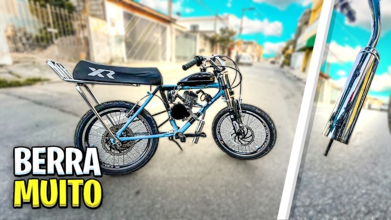 DEIXEI A MOTORIZADA ARO 20 SO O CANO YouTube
