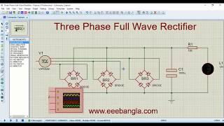 Three Phase Full Wave Rectifier