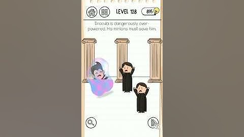 Brain test 3 level #128 walkthrough solution