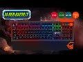 Mk500 outemu blue switches rgb mechanical keyboard