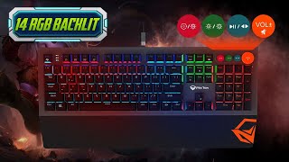 MK500 Outemu Blue Switches RGB Mechanical Keyboard