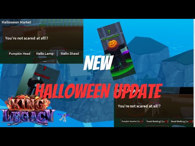 NEW* ALL WORKING HALLOWEEN UPDATE CODES IN KING LEGACY! ROBLOX KING LEGACY  CODES 