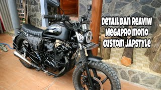 Reaviw motor custom Megapro mono Japstyle