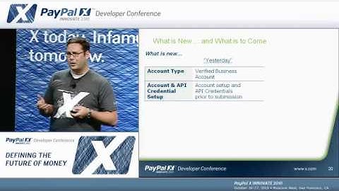 PayPal X Innovate 2010: Get Started Developing with PayPal