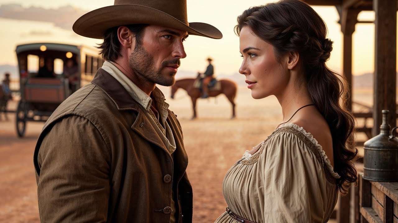 Her Husband Left Her Pregnant At The Stagecoach Stop, A Cowboy Said, "My Children Need Love"