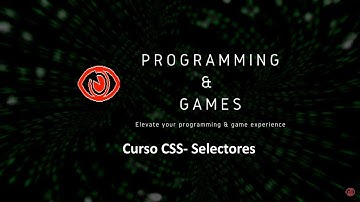 Curso CSS: Selectores