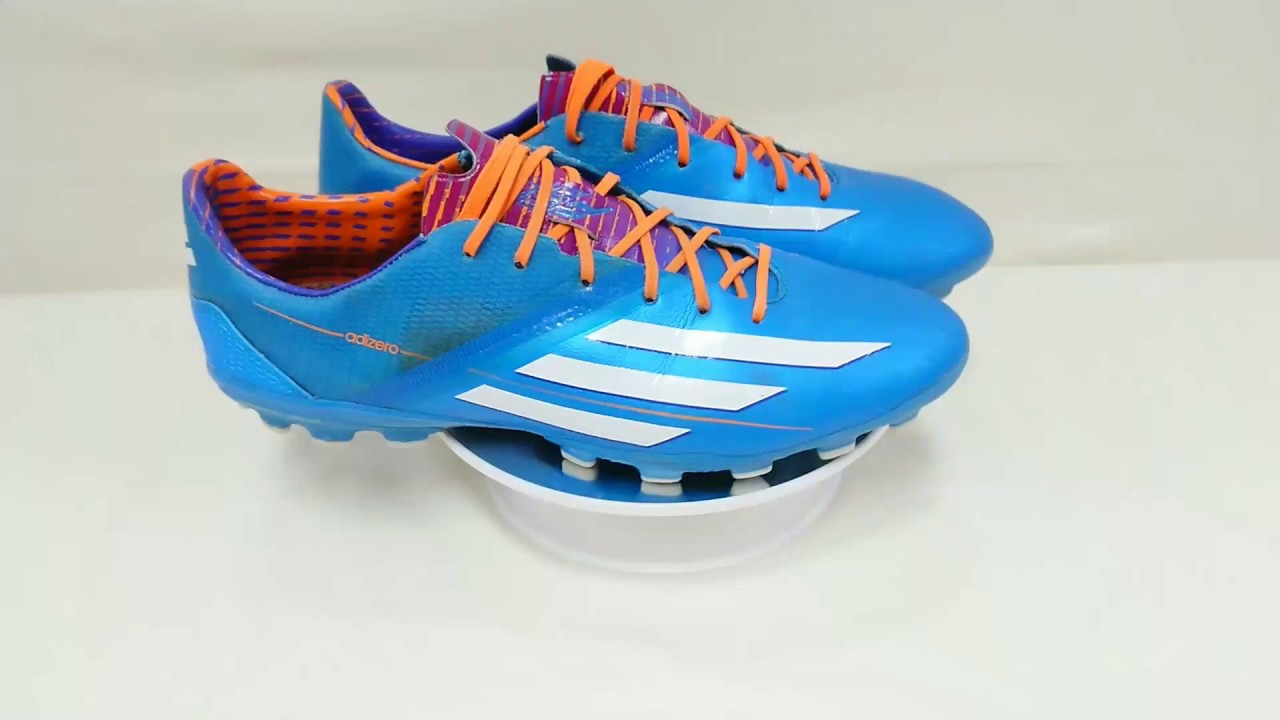 Adidas F50 Adizero Ag Football Boots Messi Marcero アディダス アディゼロ サッカー スパイク メッシ 香川 宇佐美 中村俊輔 Youtube