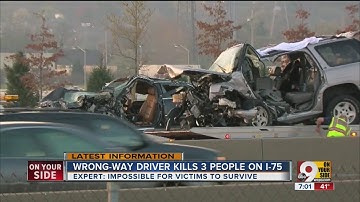 Wrong-way crash: Expert says no one could survive wreck on I-75 in Evendale