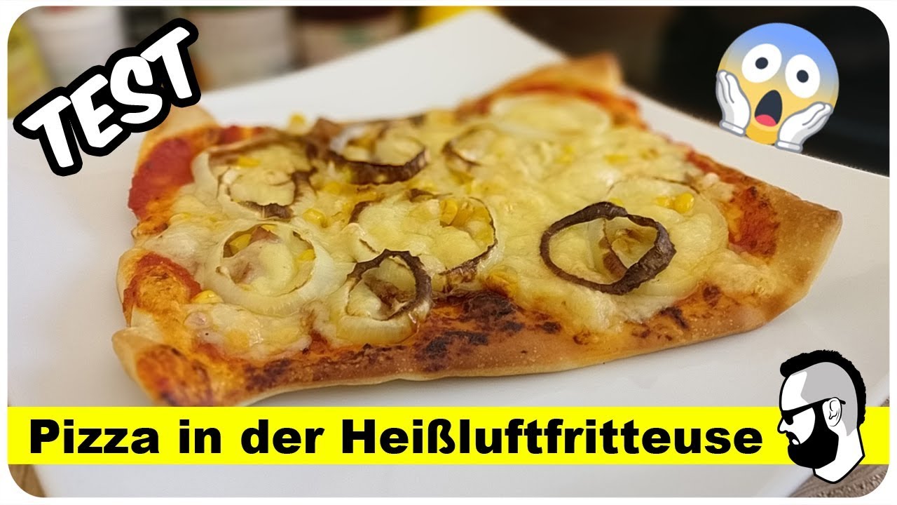 Pizza in der Heißluftfritteuse ð&#159;&#134;&#131;ð&#159;&#133;´ð&#159;&#134;&#130;ð&#159;&#134;&#131; (Nie wieder Backofen!) | Pommes Män