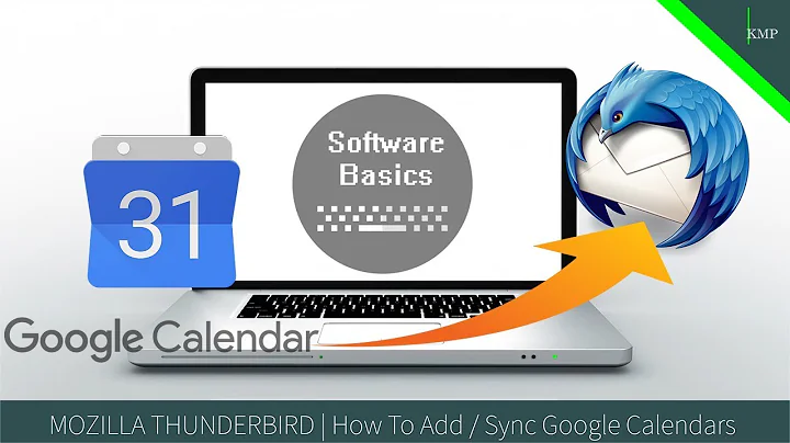 MOZILLA THUNDERBIRD | How To Add / Sync Google Calendars