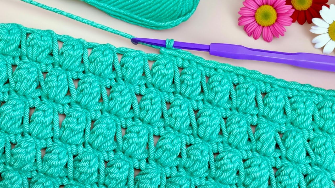 VERY SIMPLE Crochet Pattern for Beginners! MARVELOUS Crochet Stitch for Scarf, Sweater