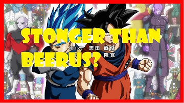 Did Goku and Vegeta surpass Beerus? (Dragonball Super)