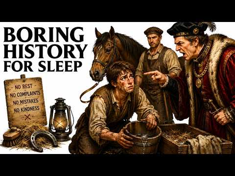 🌿 The Miserable Life of a Medieval Stable Boy 🐎 | Sleep & Relaxation History Story