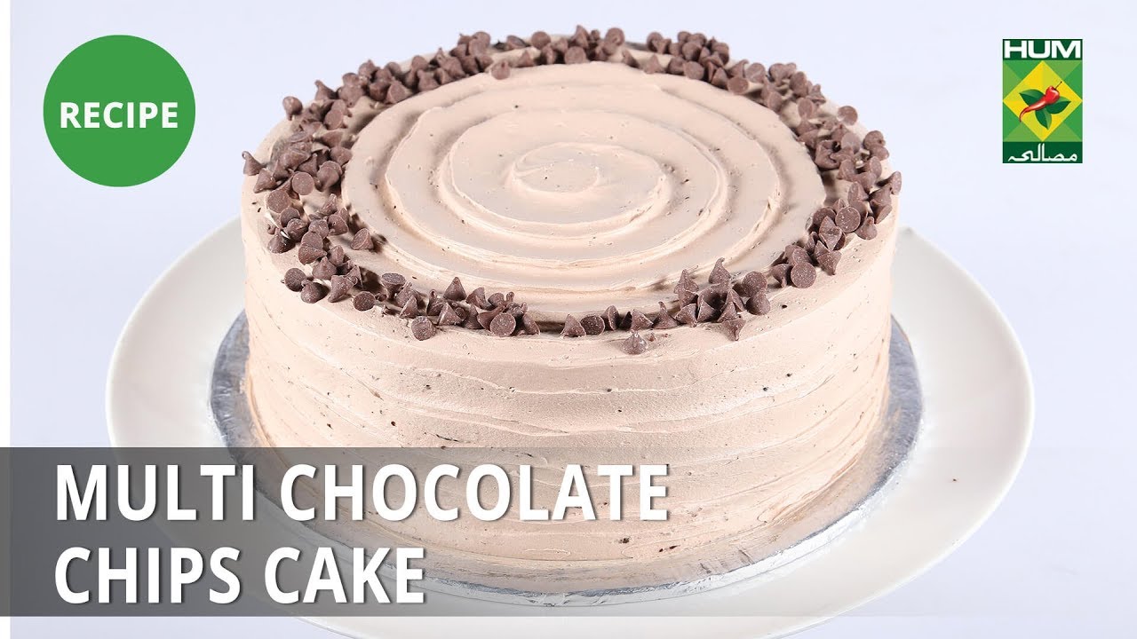Multi Chocolate Chips Cake Recipe | Masala Mornings |  Shireen Anwar | Dessert