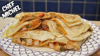 QUESADILLAS -- BOEUF VS POULET