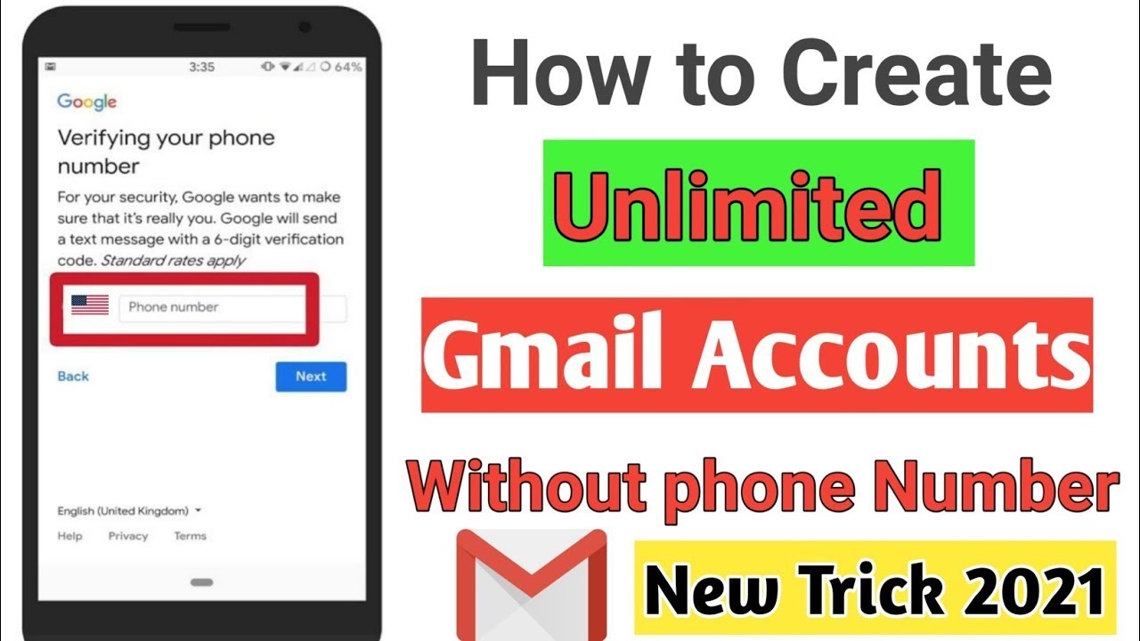 how to create gmail account without phone number nulled