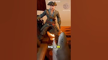 Tên cướp biển này đã bị cá mập lao lên và cắn cụt mất một bên chân #shorts #facts