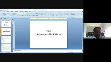 Optimization of basic block |Dr.P.Ezhumalai | Compiler Design |Prof and Head |  CSE | R.M.D.E.C