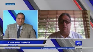 Entrevista al Abogado John Almillategui, sobre el lowfare de Juan Carlos Varela