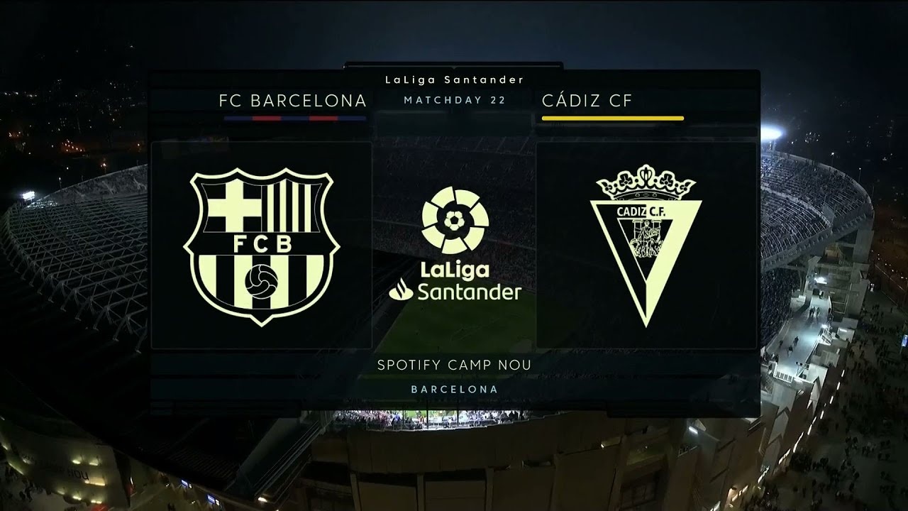 La Liga | FC Barcelona v Cádiz CF | | SuperSport