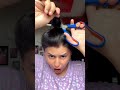 hairstyle hack😱✅🥶#youtubeshorts #shorts #trending #makeuptips #makeup #hack #hair #komudailytips