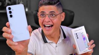 CHEGOU! Galaxy A55 da SAMSUNG oficialmente no BRASIL! Unboxing e Impressões image