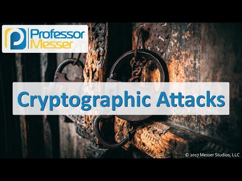 Cryptographic Attacks - CompTIA Security+ SY0-501 - 1.2