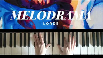 Perfect Places - Lorde | Piano Cover