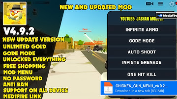 🔥 Chicken Gun MOD MENU v4.9.2 (2025) | Unlimited Everything + New Hacks 🚀