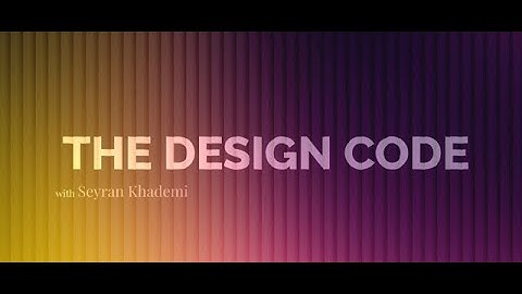 The Design Code: New Vodcast Series on AI & Design