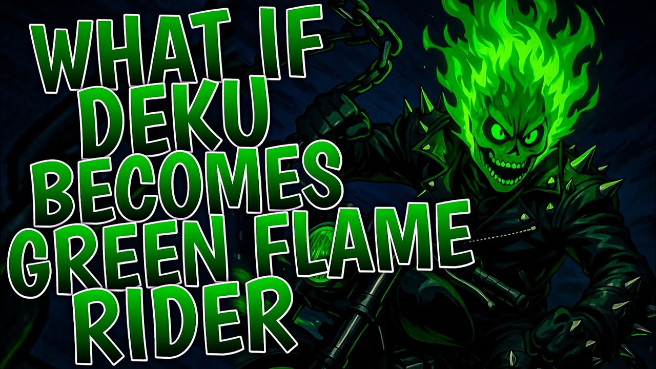What If Deku Becomes Green Flame Rider | Part 1