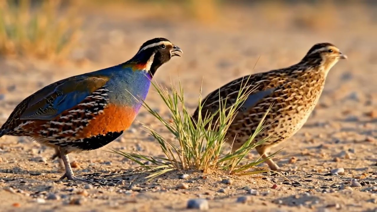 the most beautiful quail species in southeast Asia