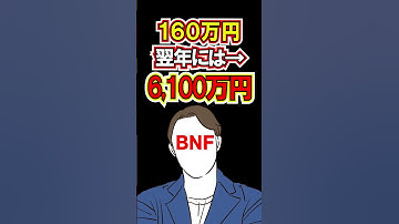 【160万円→1000億円】伝説の投資家BNFの投資法 #株 # 投資 #歴史 # 伝説 #shorts