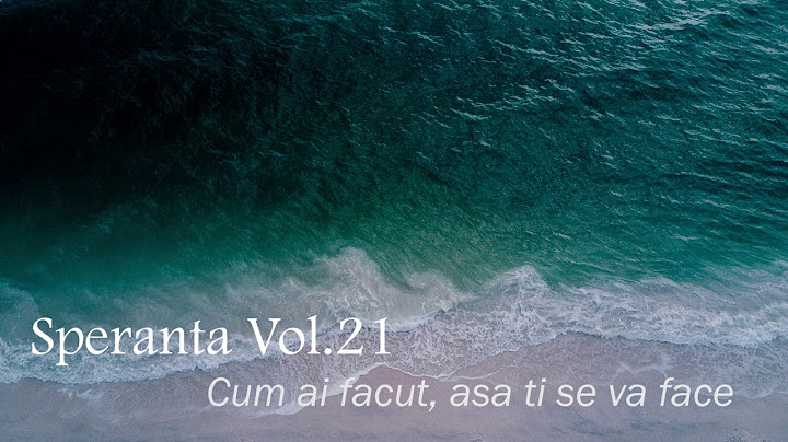 Speranta - Cum ai facut, asa ti se va face - Marius Gorcea