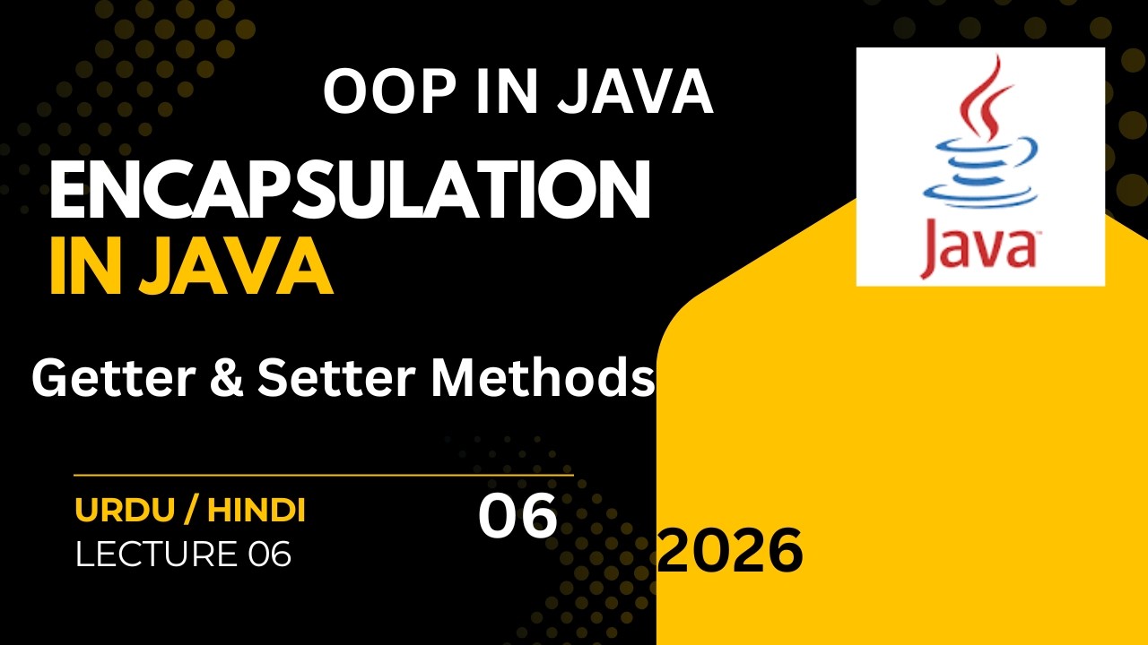 Encapsulation in Java | Getter and Setter Methods Explained | OOP in ...