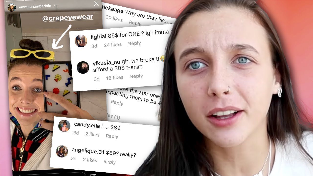 Emma Chamberlain Says She Has Been Backstabbed Multiple Times By rs