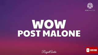 Famous Wow - Post Malone (Audio) Net Worth