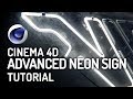 Create Your Own Neon Sign in Cinema 4D - Advanced Tutorial