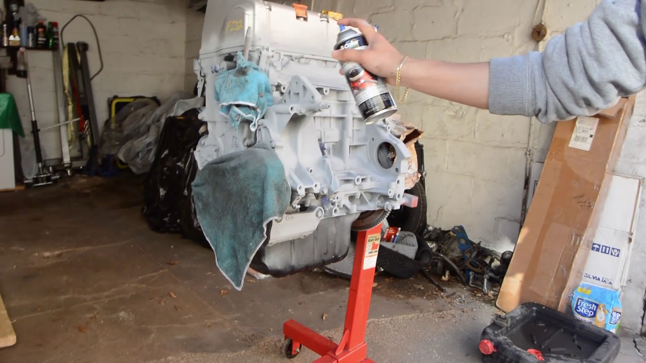 Painting Engine And Transmission YouTube