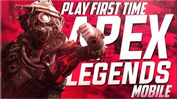 Play first time Apex legend mobile 🔥🔥|| GAMEPLAY || TRY CLOSE BETA