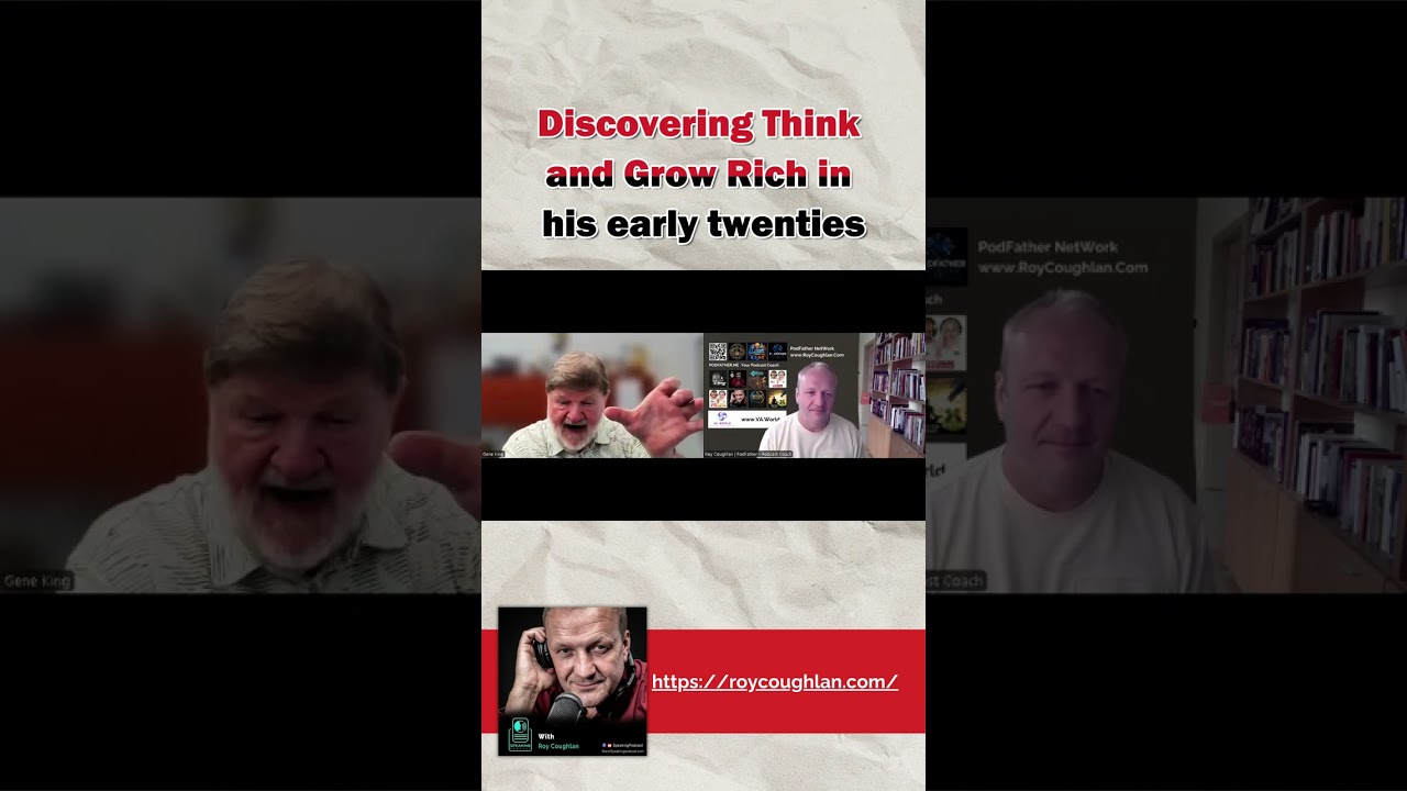 Discovering Think and Grow Rich in his early twenties