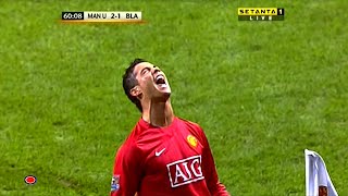 Insane Ronaldo Freekick Saves United Vs Blackburn Home 08-09 English Commentary By Crixronnie