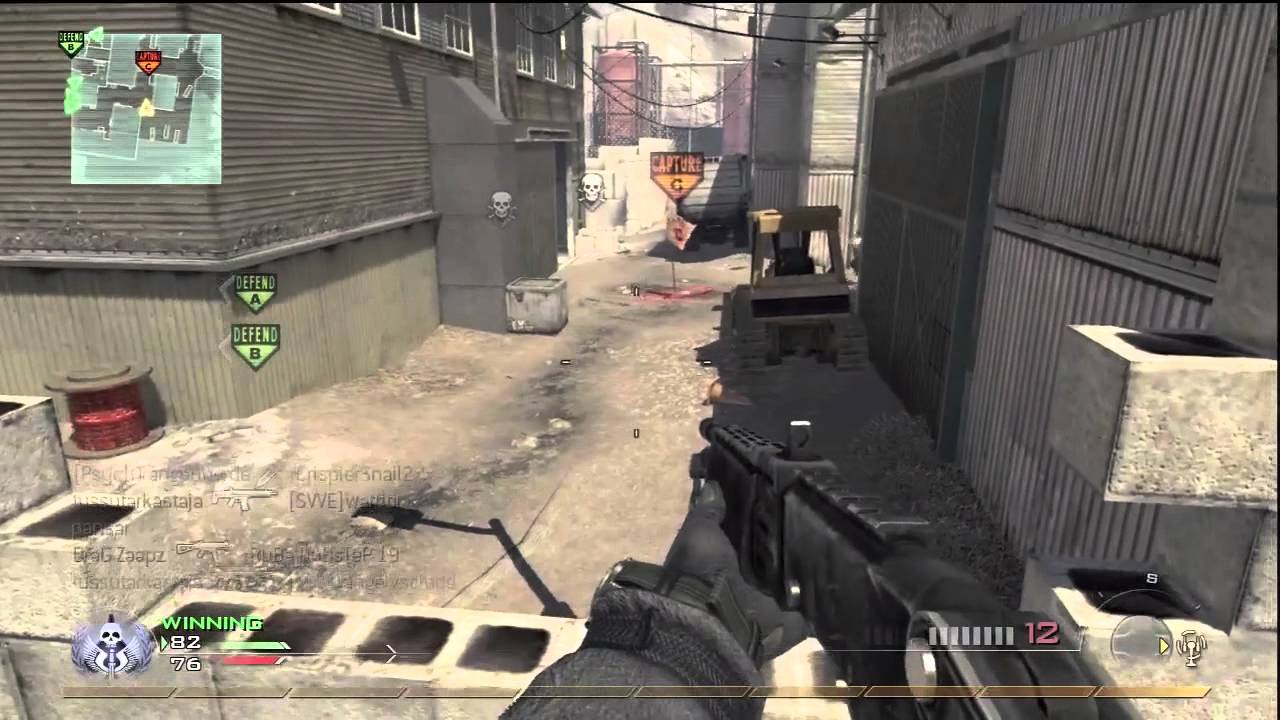 MW2 - Spas-12 Domination (90 kills) on Quarry w/ Q and A #3