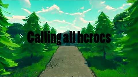 FORTNITE - FAN MADE TRAILER (Calling All Heroes Part 1) - SkelaMods